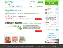 Tablet Screenshot of ekotel.pl